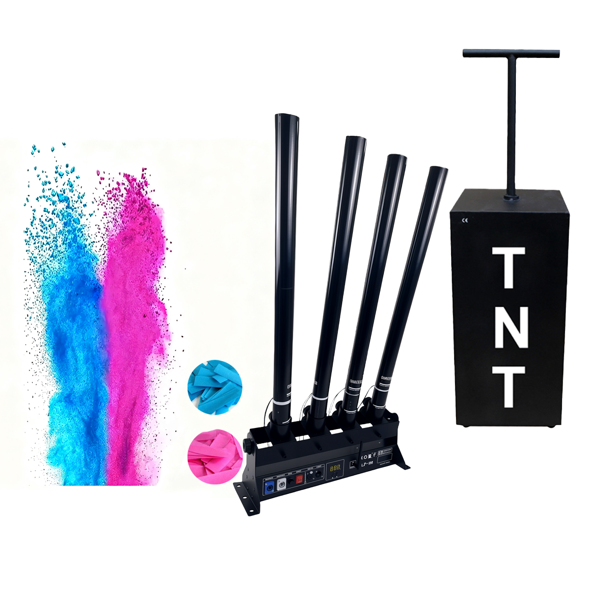 Electric Gender Reveal Smoke B – Confetti Cannon Tube Bewertung und Preis