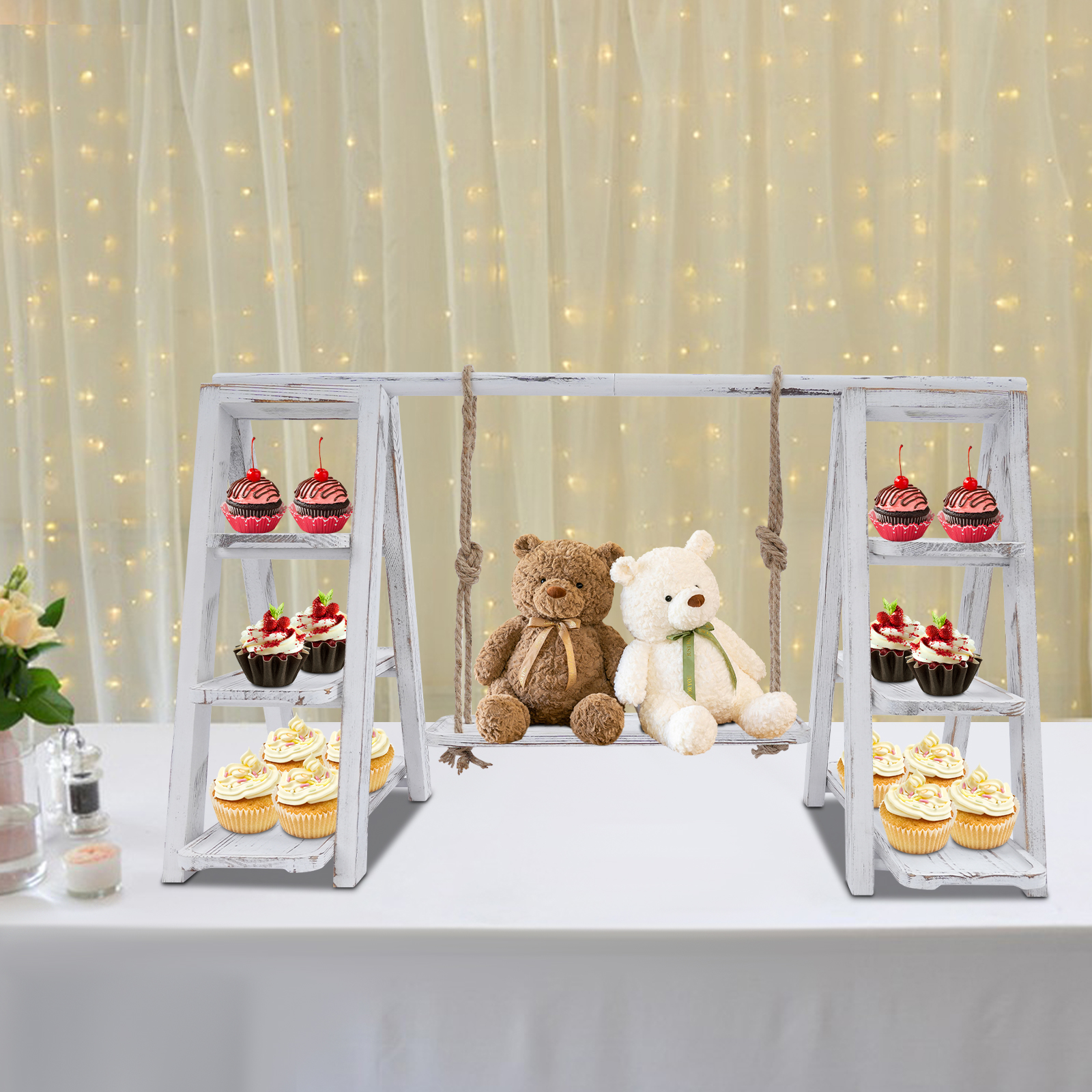 3-Tier A-Shape Cupcake Stand W – Cupcake Stand Tier Bewertung und Preis