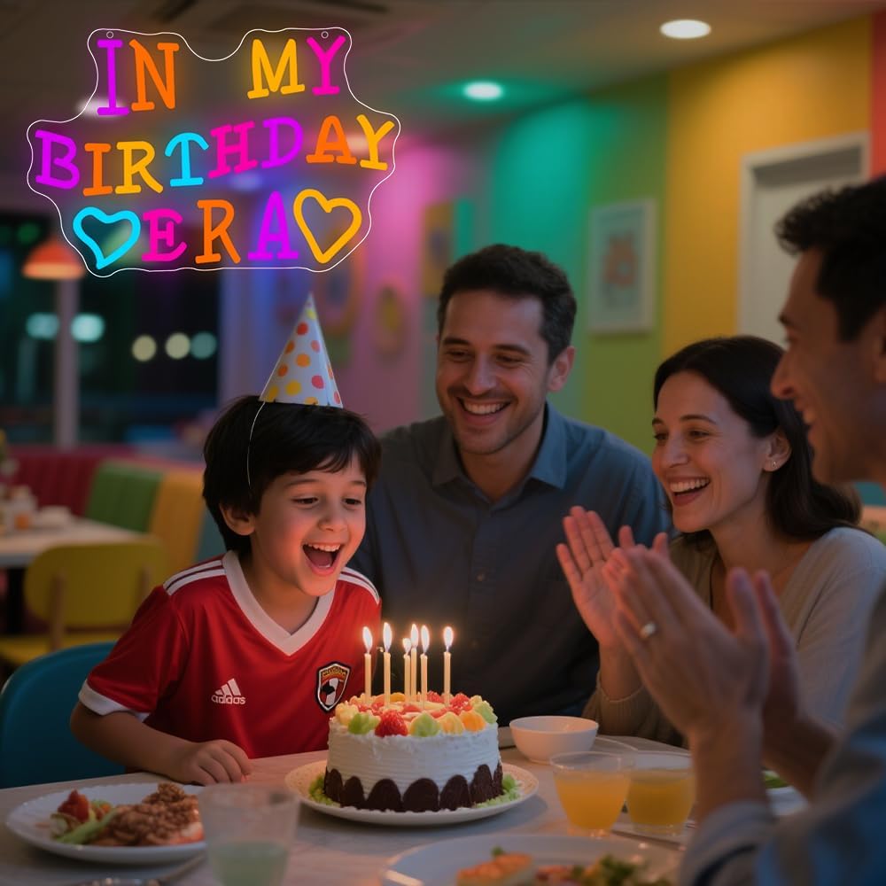 Happy Birthday Neon Sign USB P – Neon Sign Party Bewertung und Preis