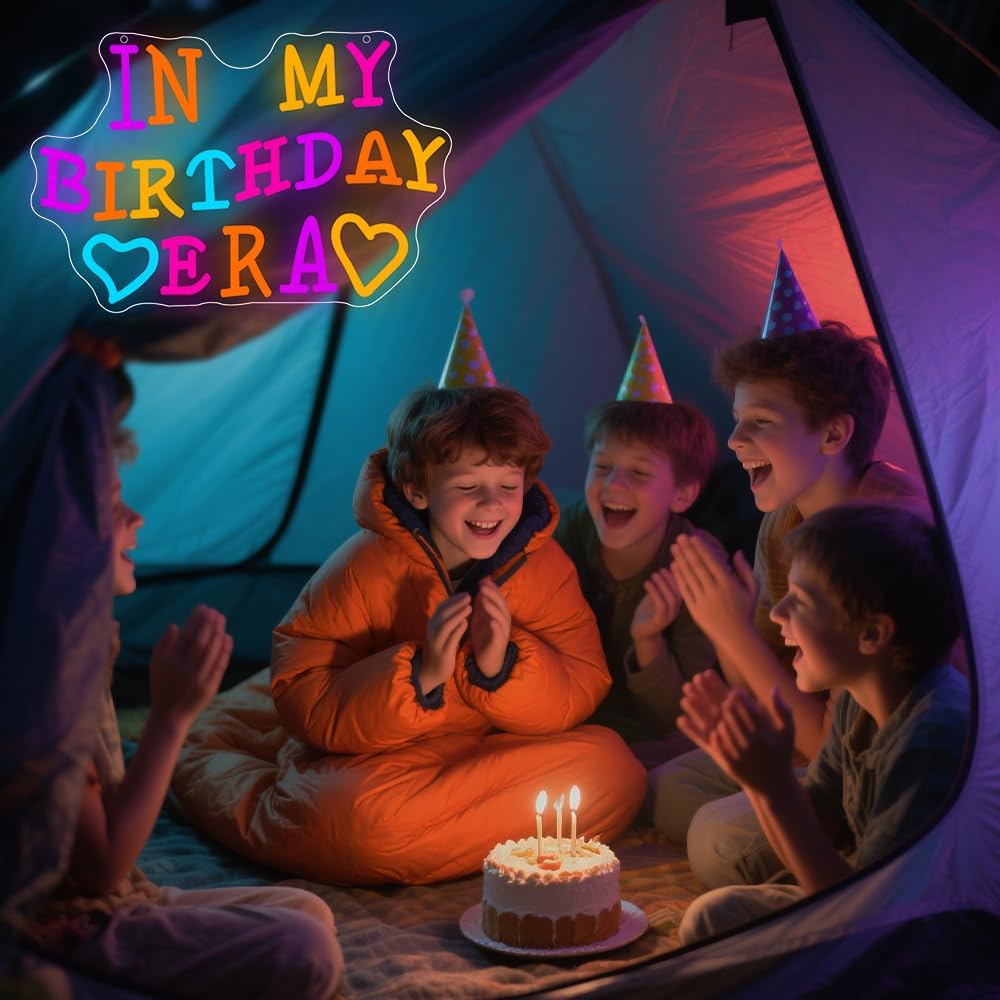 Happy Birthday Neon Sign USB P – Neon Sign Party Bewertung und Preis