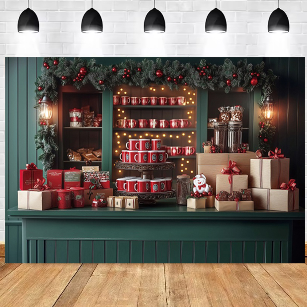 Christmas Photography Backdrop – Dessert Table Backdrop Bewertung und Preis