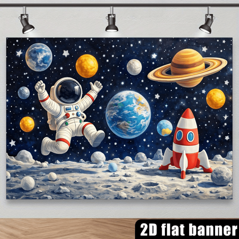 Rocket launches 2D flat wall f – Event Launch Party Bewertung und Preis