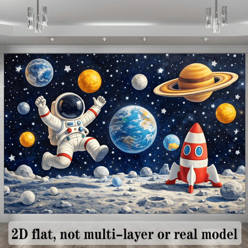Rocket launches 2D flat wall f – Event Launch Party Bewertung und Preis