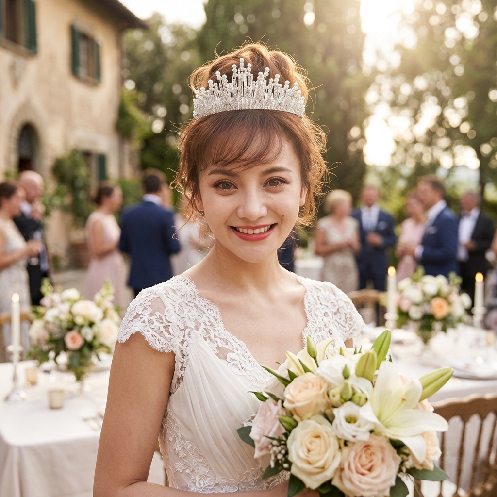 Bridal Pearl Crown Headpiece E – Event & Party Supply Photos Bewertung und Preis