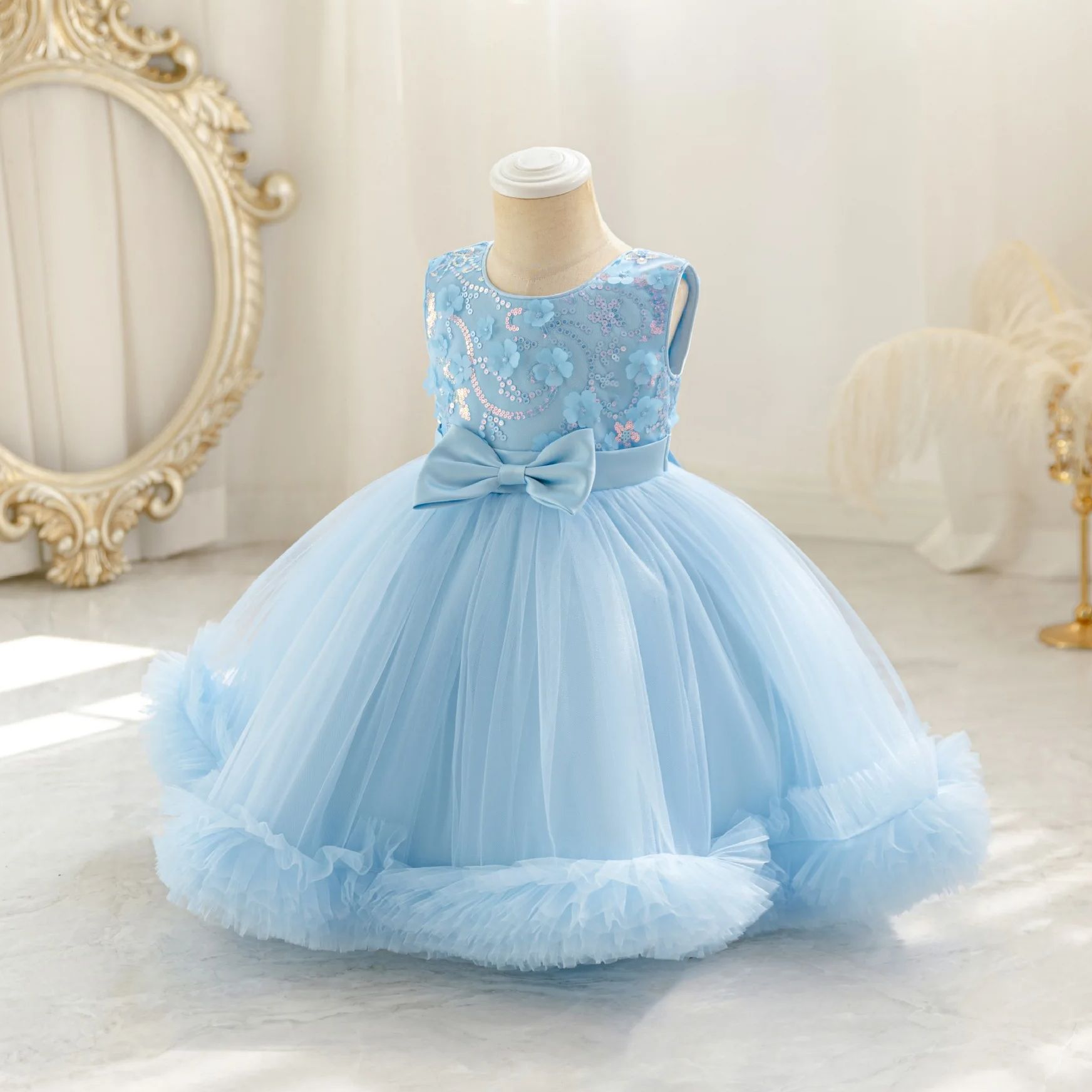 HETISO Tulle Puffy Flower Girl – Glitter Tablecloth Bewertung und Preis