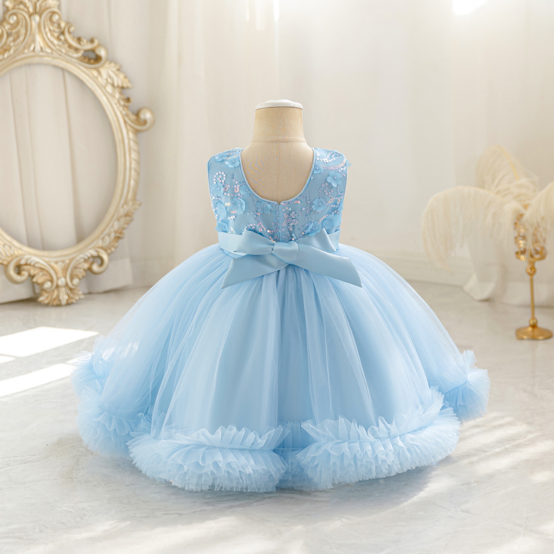 HETISO Tulle Puffy Flower Girl – Glitter Tablecloth Bewertung und Preis