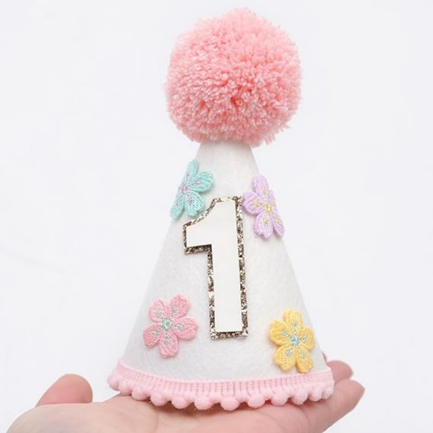 Colorful Floral Cone-Shaped Bi – Party Hat Cone Bewertung und Preis