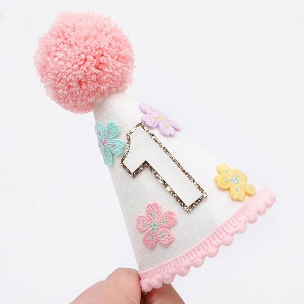 Colorful Floral Cone-Shaped Bi – Party Hat Cone Bewertung und Preis