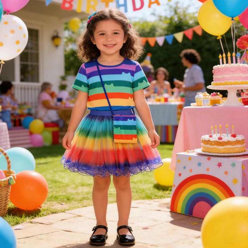 Halloween Costume Girl	Rainbow – Party Favor Bag Bewertung und Preis