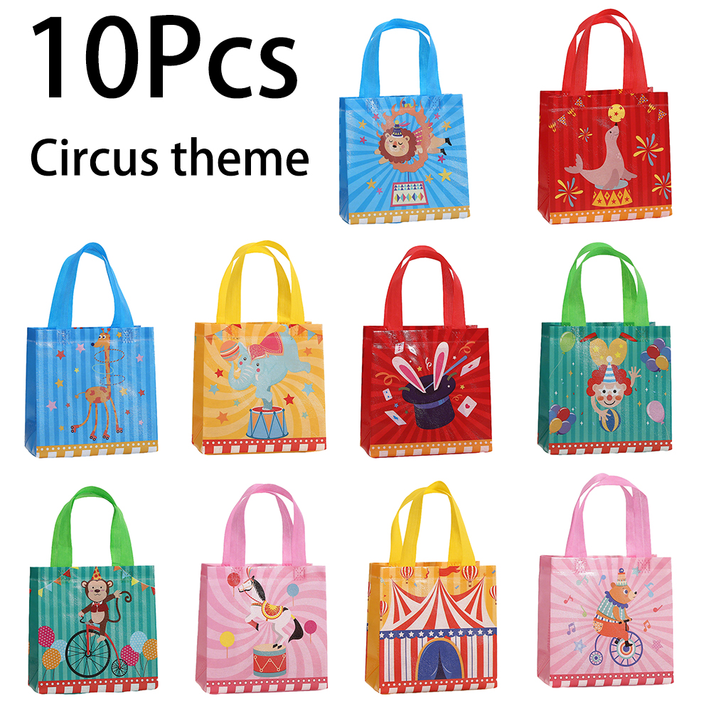 10Pcs Cute Circus Theme Non-wo – Event Party Shop Bewertung und Preis