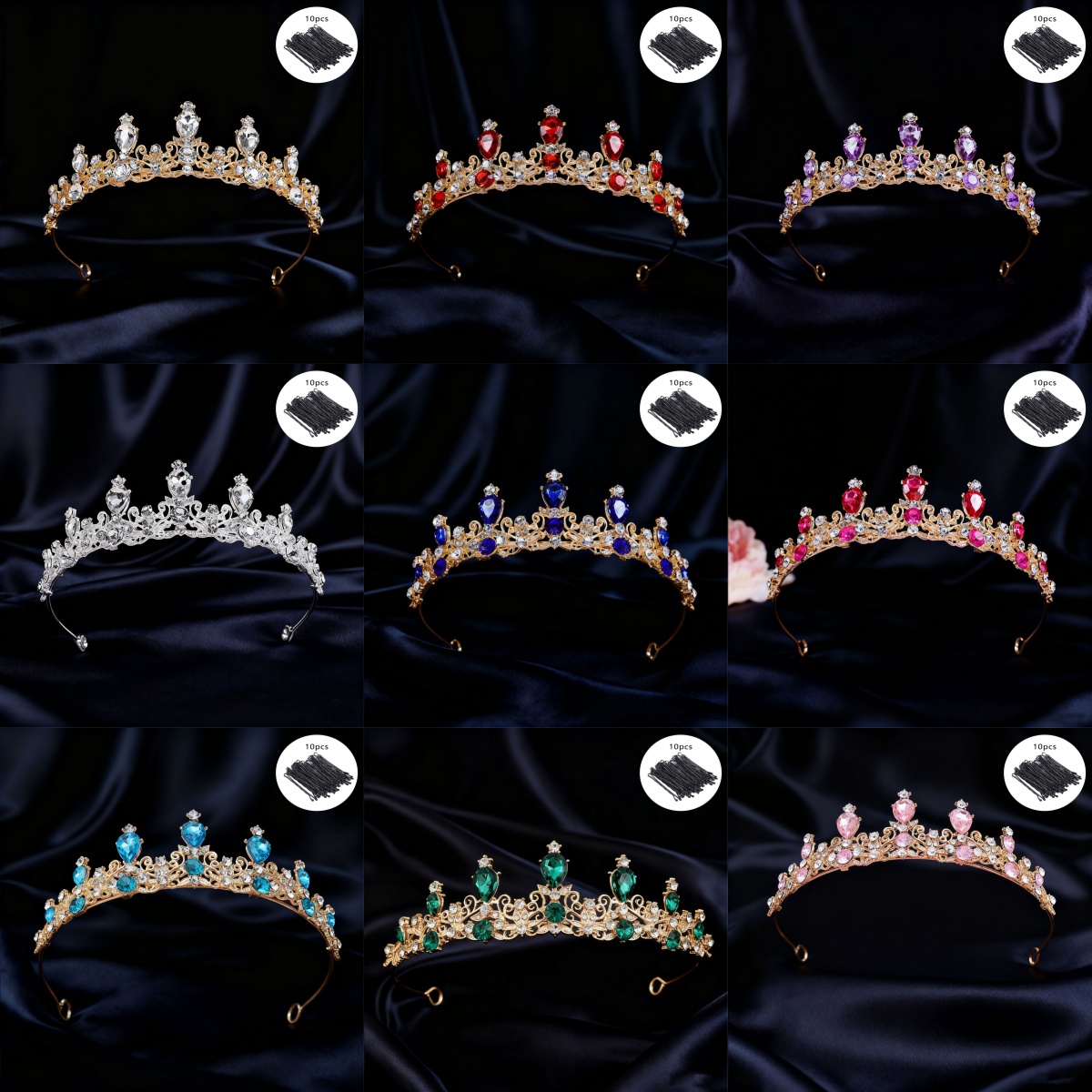 Bridal Tiara Vintage Scroll Rh – Event & Party Supply Photos Bewertung und Preis