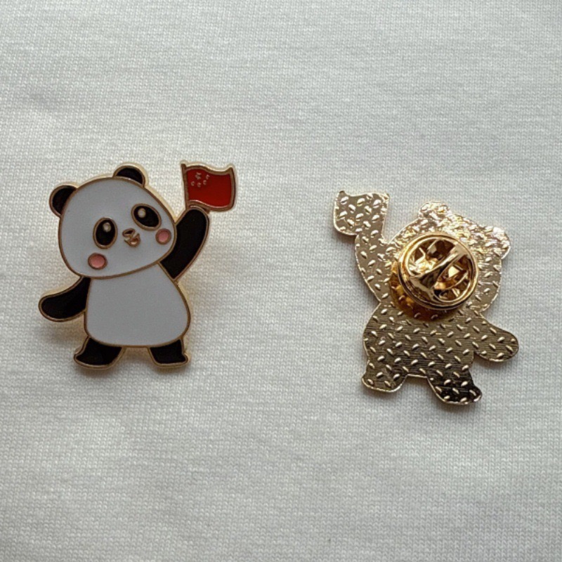 6pcs Cartoon China Panda Badge – Event Supplies Bewertung und Preis