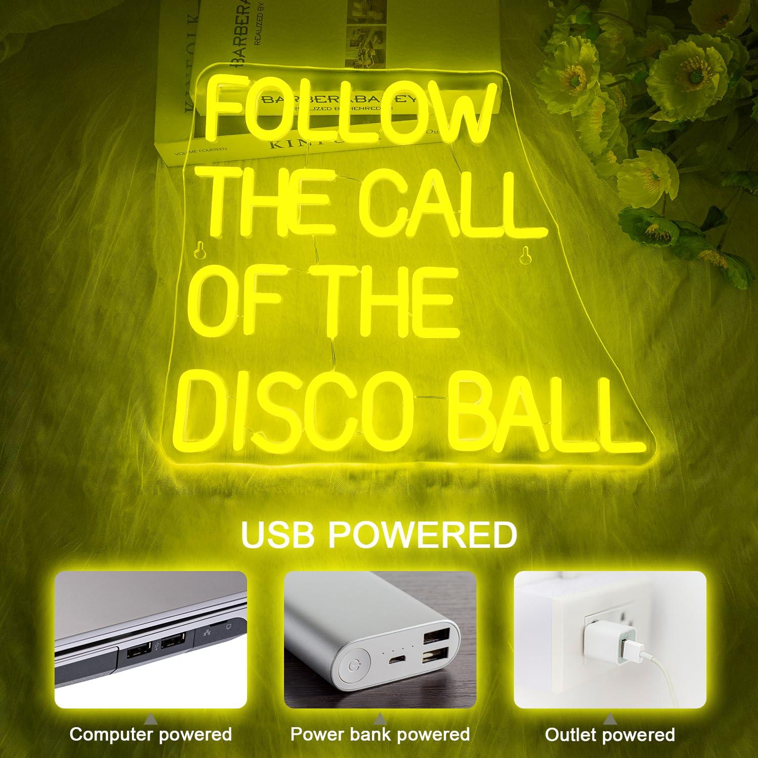 Follow The Call Of The Disco B – Neon Sign Party Bewertung und Preis