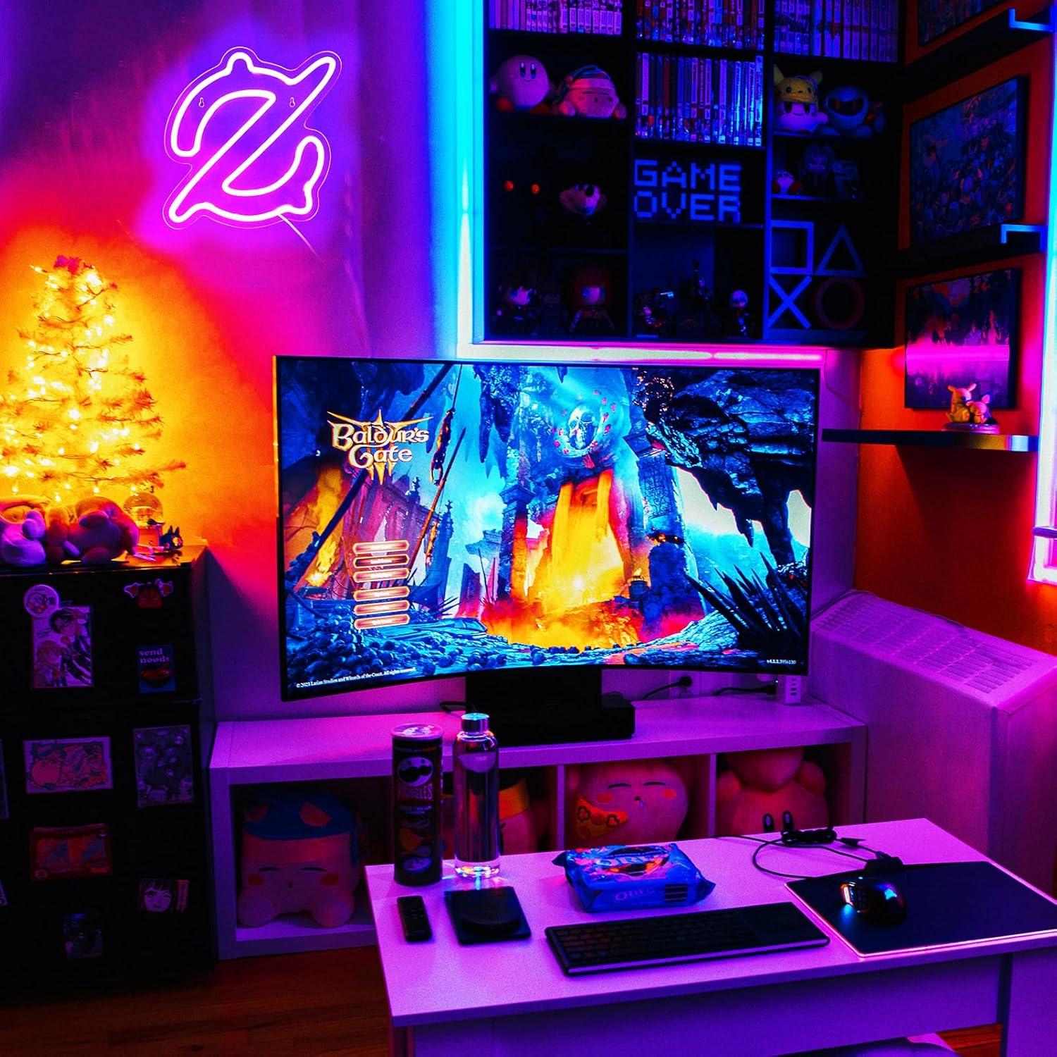Gaming Scholar Neon Sign USB P – Neon Sign Party Bewertung und Preis