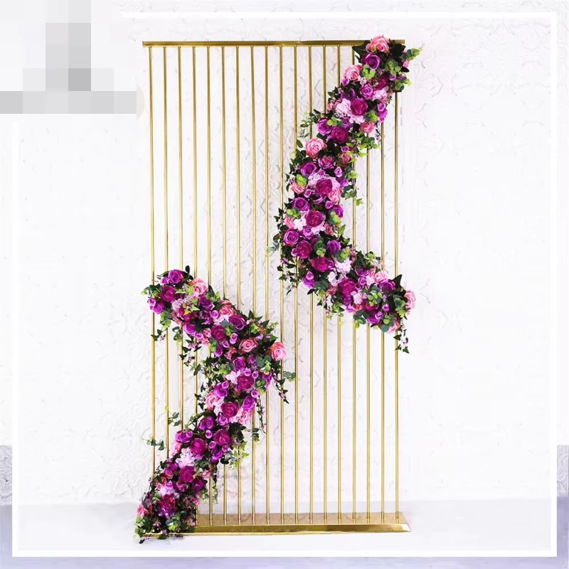 Shiny Gold Metal Frame Flower  – Dessert Table Backdrop Bewertung und Preis