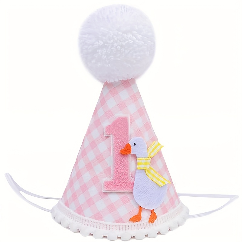 1pc Adorable Goose Birthday Ha – Party Hat Cone Bewertung und Preis