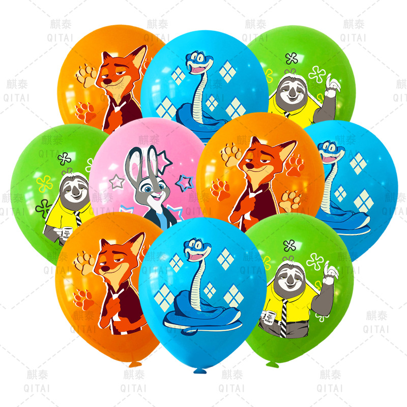 New Zootopia Balloons Wild Ani – Supply Event Bewertung und Preis