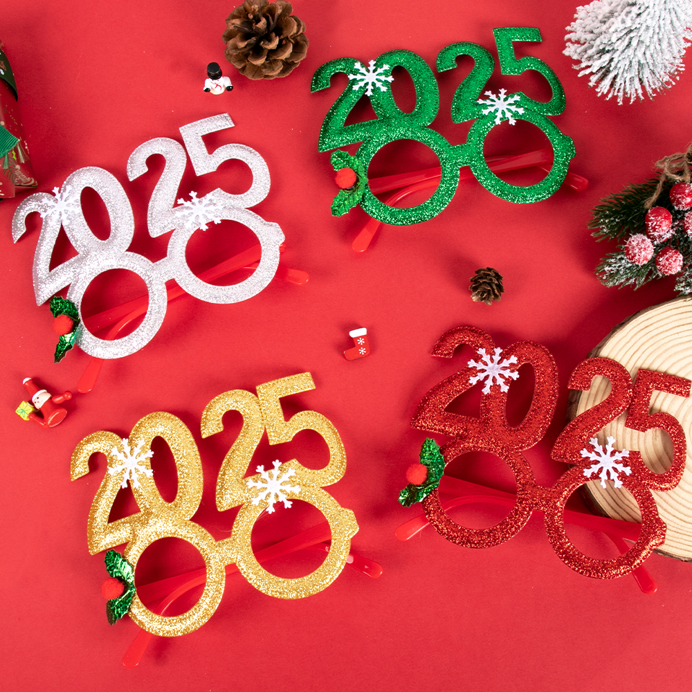2025 Christmas Glasses Frame S – Photo Booth Frame Bewertung und Preis