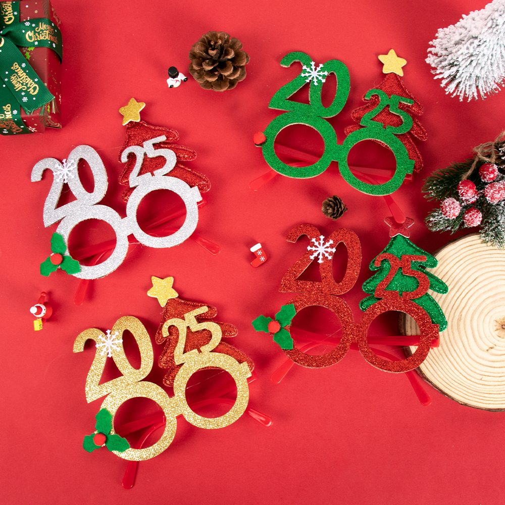 2025 Christmas Glasses Frame S – Photo Booth Frame Bewertung und Preis
