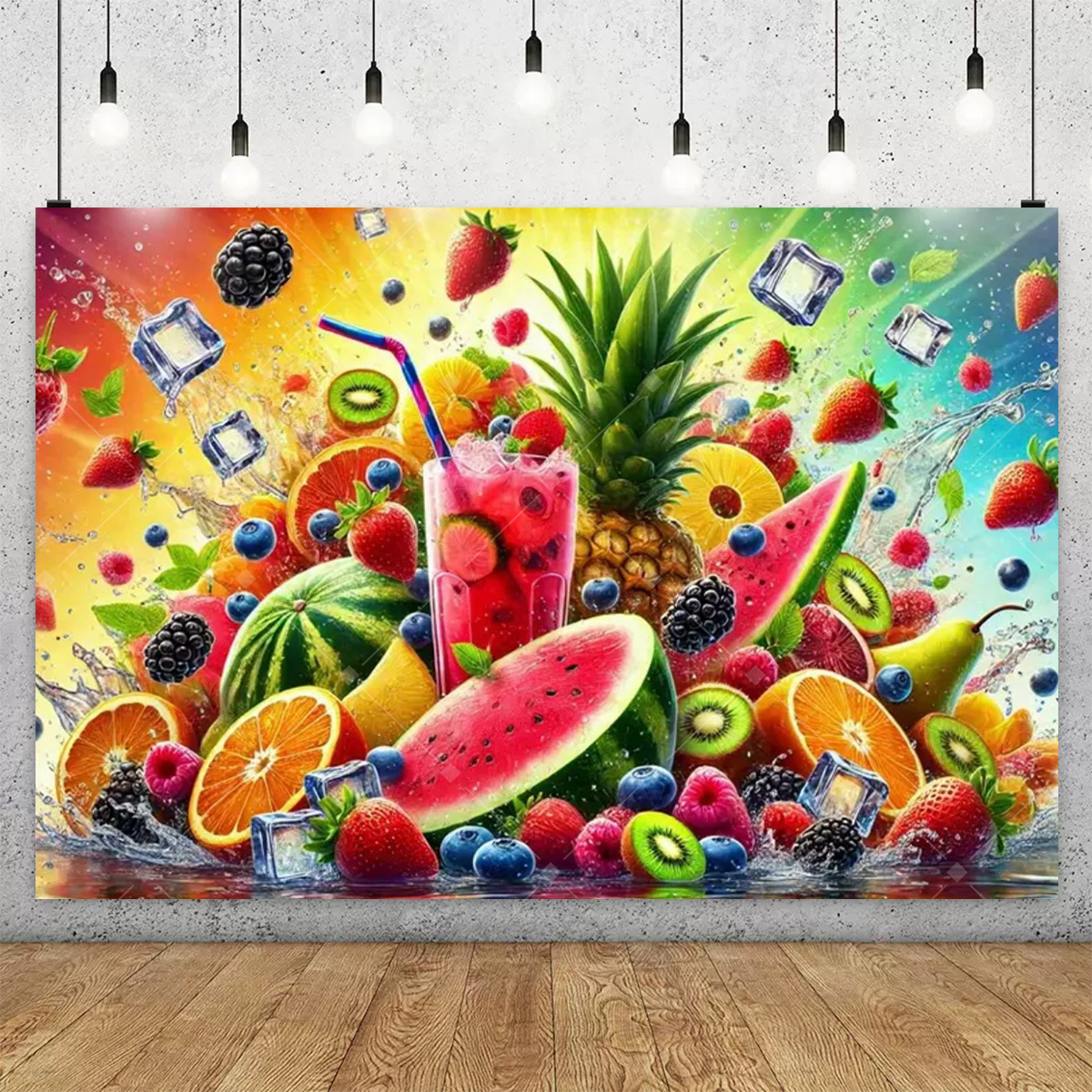 3D Colorful Fruit Party Decora – Party Event Supply Store Bewertung und Preis