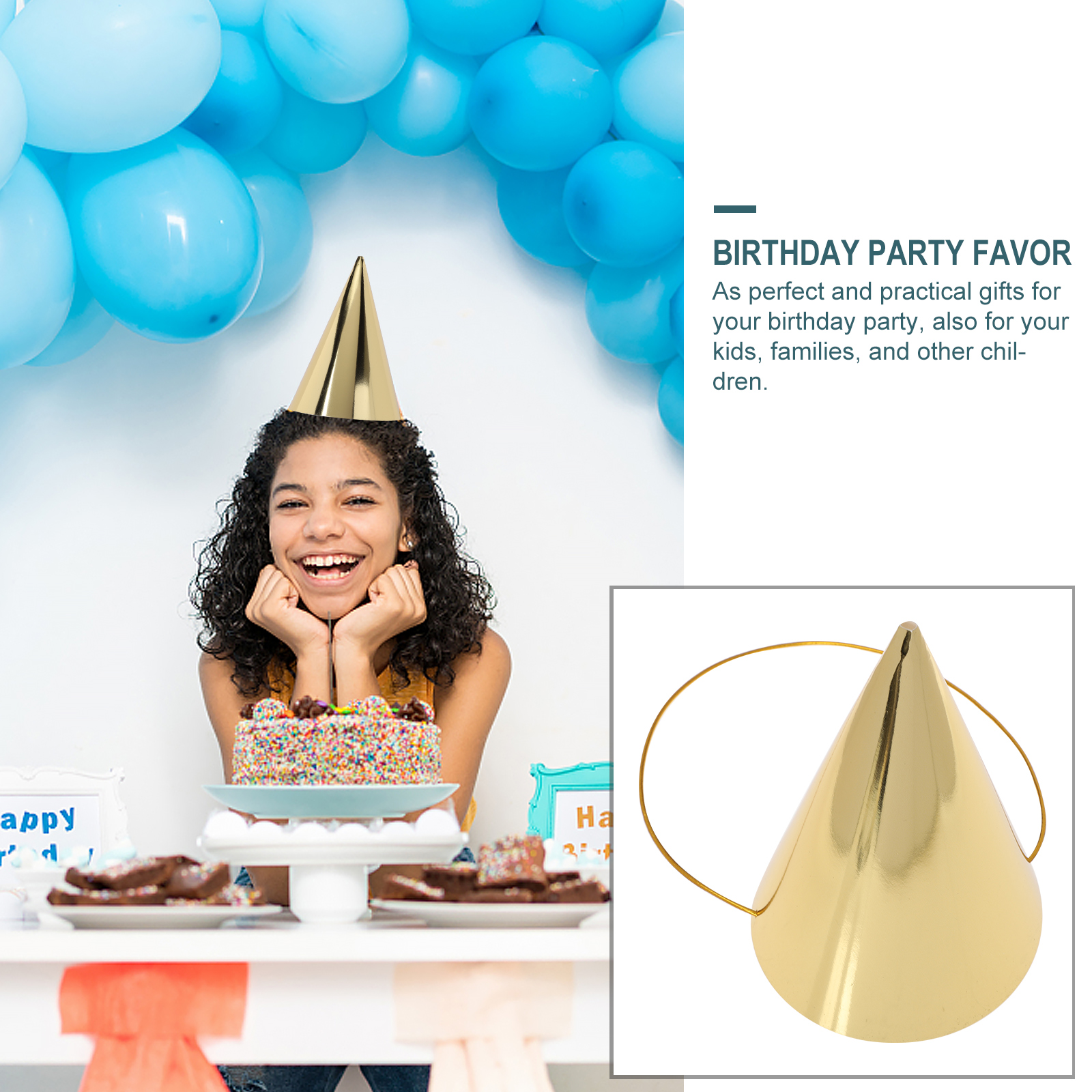  8 Pcs Birthday Hat Celebratio – Party Hat Cone Bewertung und Preis