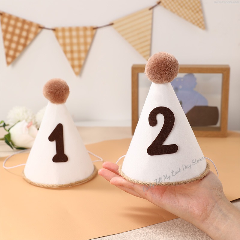 1Pc INS Kids Birthday Hat Non- – Party Hat Cone Bewertung und Preis
