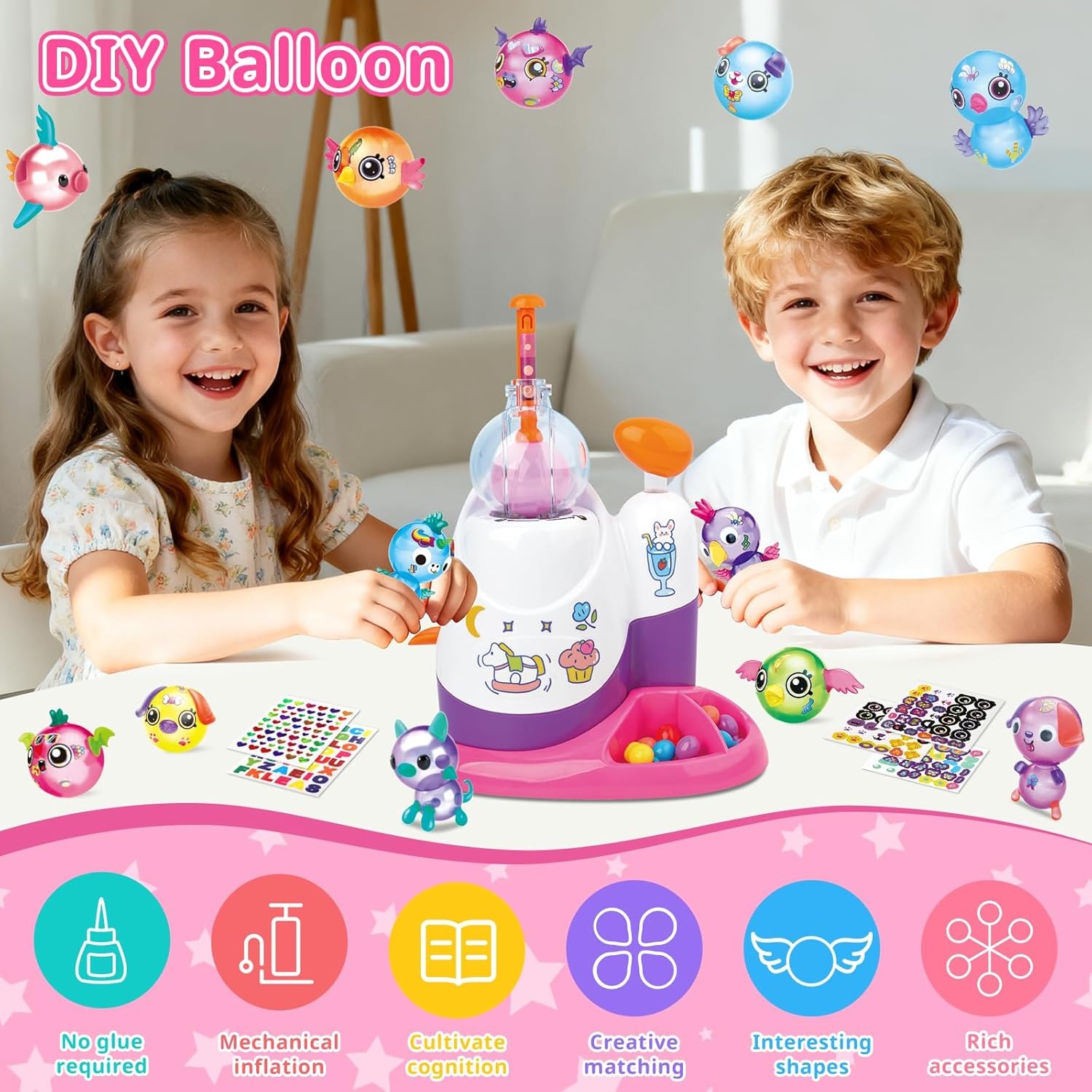 DIY Balloon Animal Kit with Pu – Balloon Pump Hand Bewertung und Preis