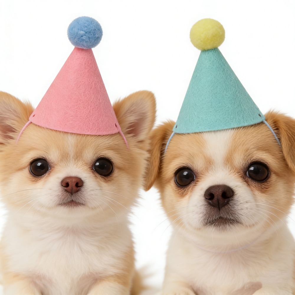3/6pcs Pet Party Hat Colorful  – Party Hat Cone Bewertung und Preis