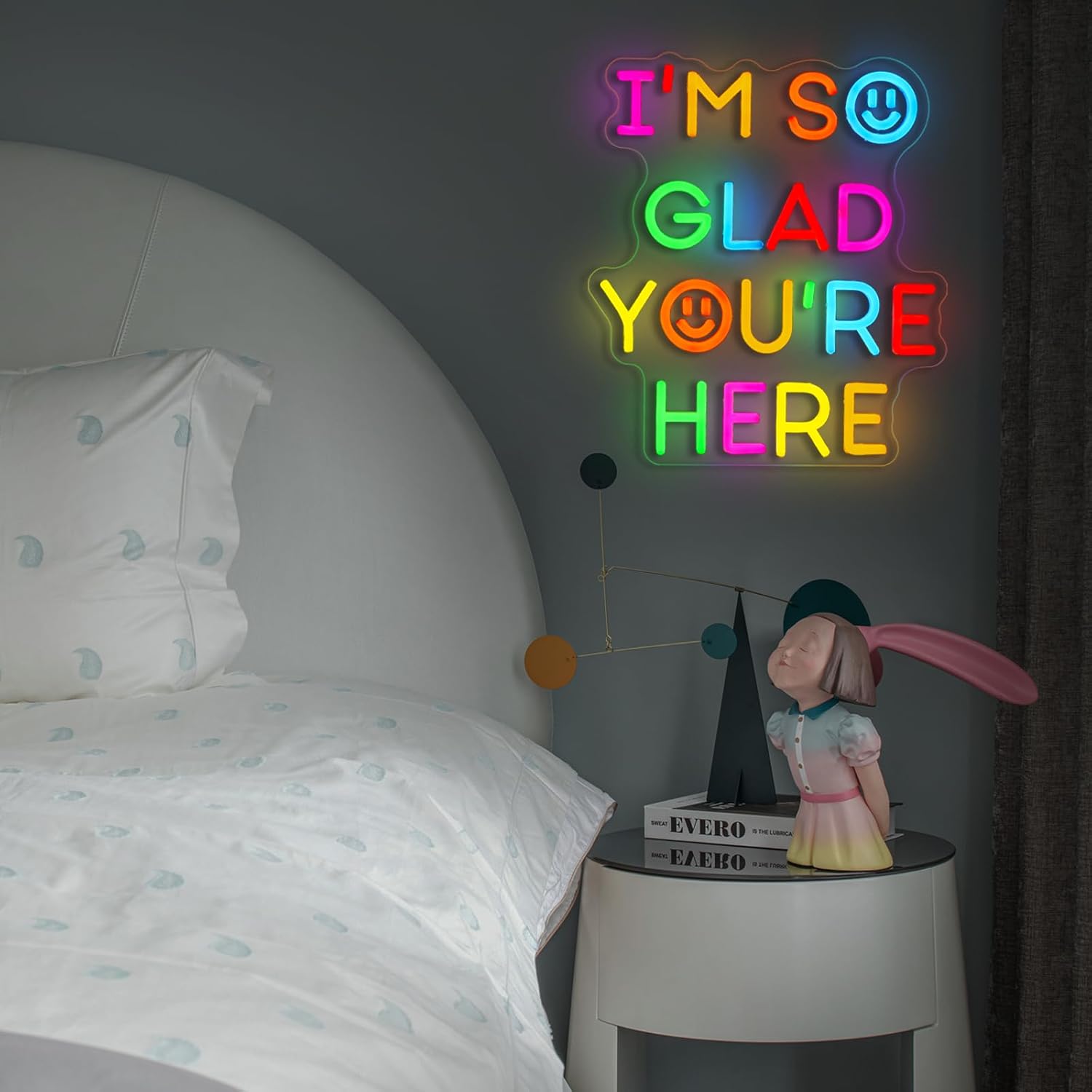  I'm So Glad You‘re Here Neon – Neon Sign Party Bewertung und Preis
