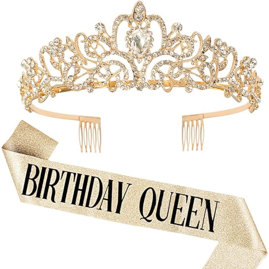 Birthday Queen Sash & Rhinesto – Birthday Sash Glitter Bewertung und Preis