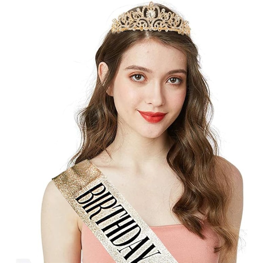 Birthday Queen Sash & Rhinesto – Birthday Sash Glitter Bewertung und Preis