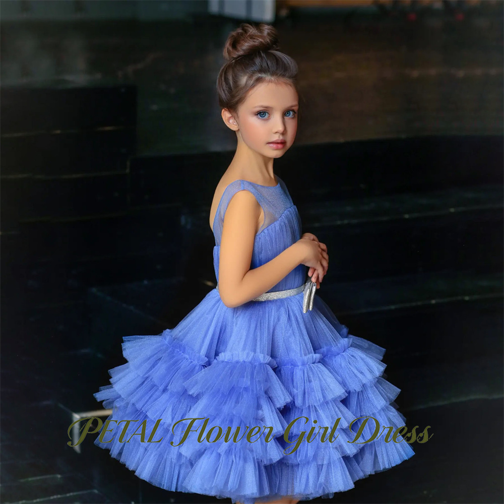 Petal Blue Sleeveless Children – Birthday Sash Glitter Bewertung und Preis
