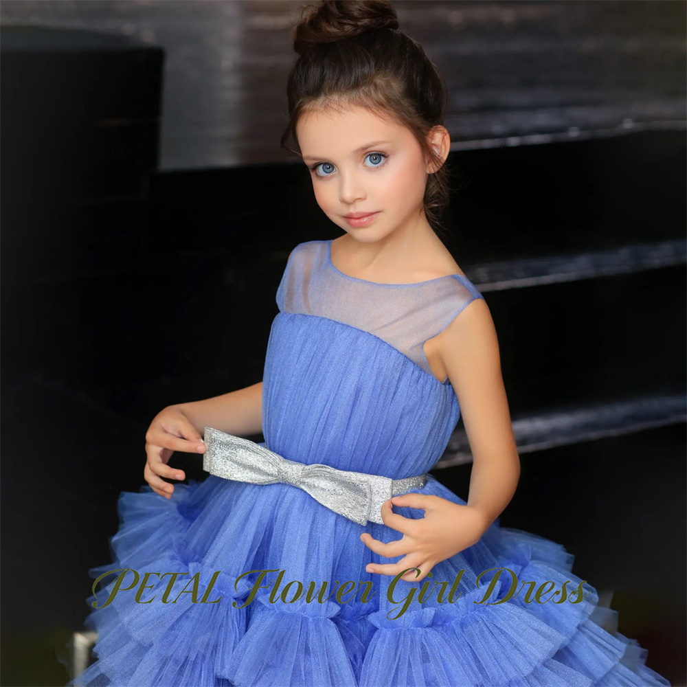 Petal Blue Sleeveless Children – Birthday Sash Glitter Bewertung und Preis