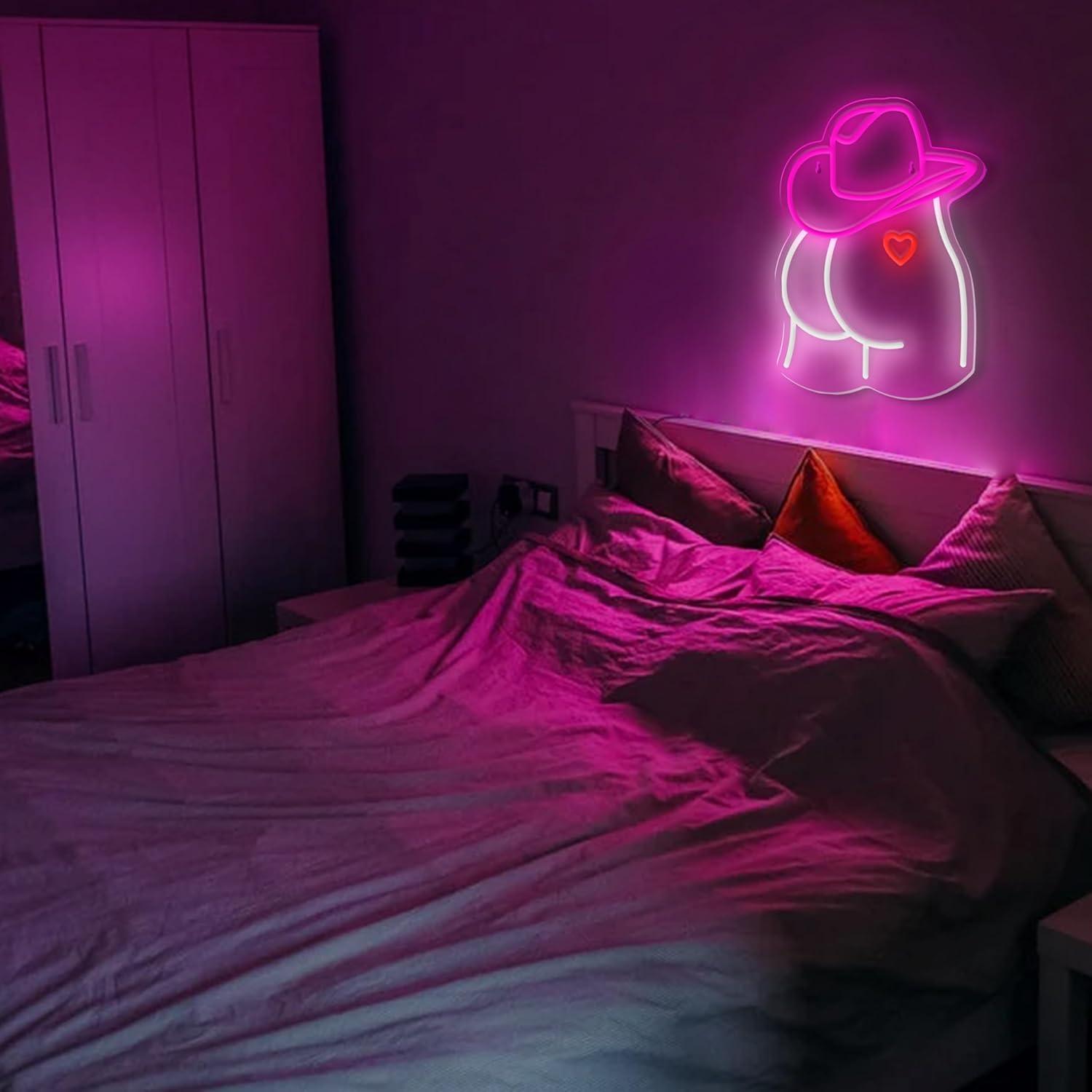 Cowgirl Neon Sign Dimmable LED – Neon Sign Party Bewertung und Preis