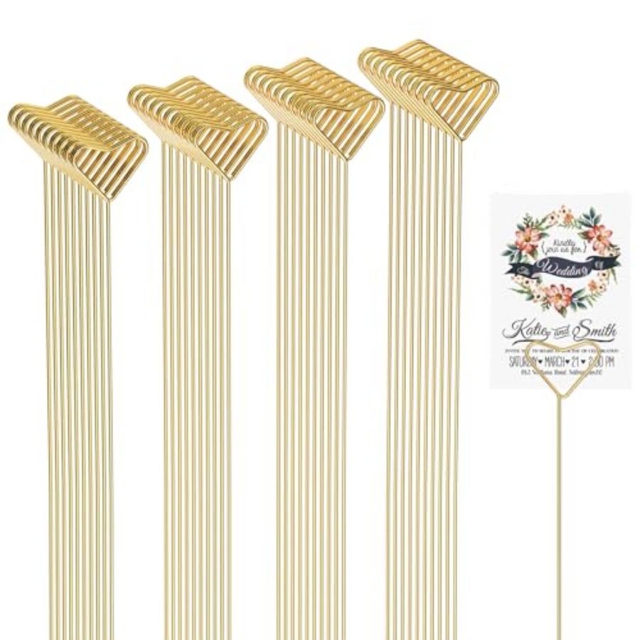 40 Packs Floral Card Holder Pi – Centerpiece Stick Bewertung und Preis
