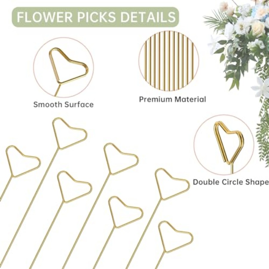 40 Packs Floral Card Holder Pi – Centerpiece Stick Bewertung und Preis