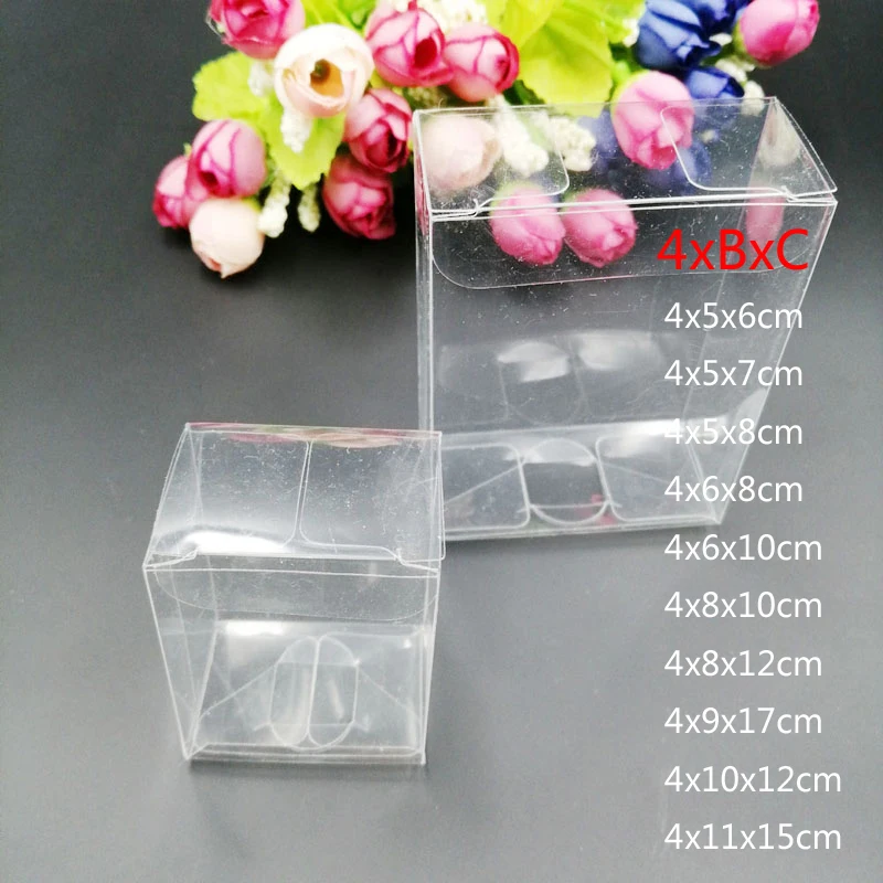 50pcs 4xBxC Rectangle Transpar – Event Party Box Bewertung und Preis