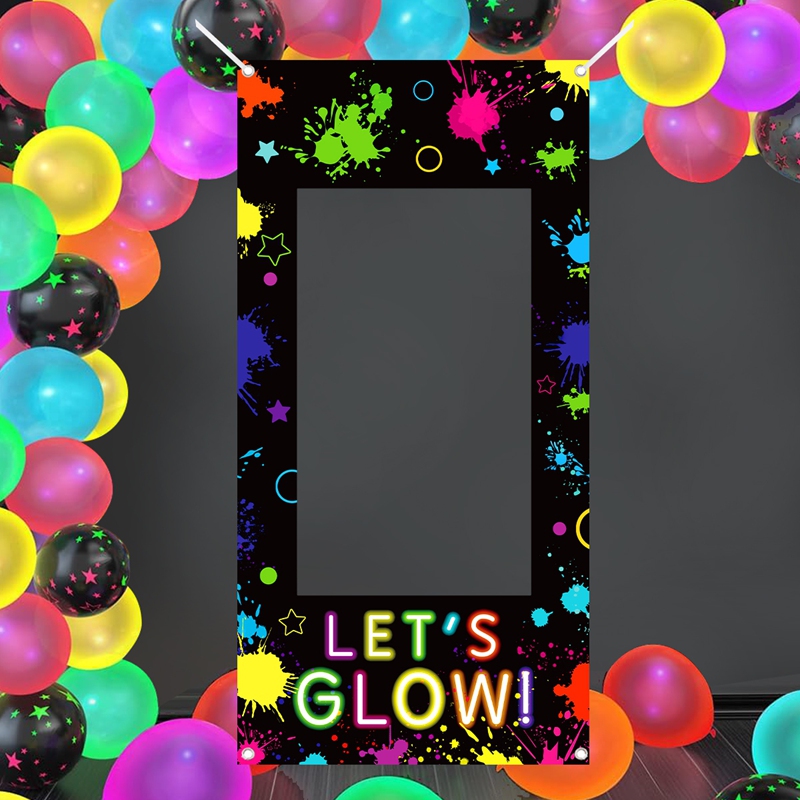 Let‘s Glow Photo Booth Frame N – Let'S Party Event Supply Bewertung und Preis