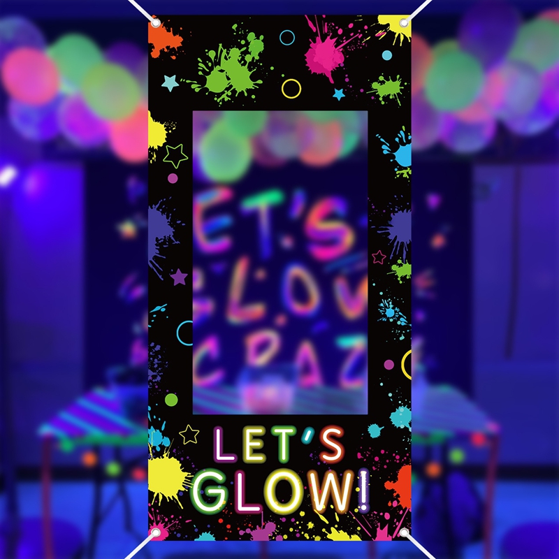 Let‘s Glow Photo Booth Frame N – Let'S Party Event Supply Bewertung und Preis
