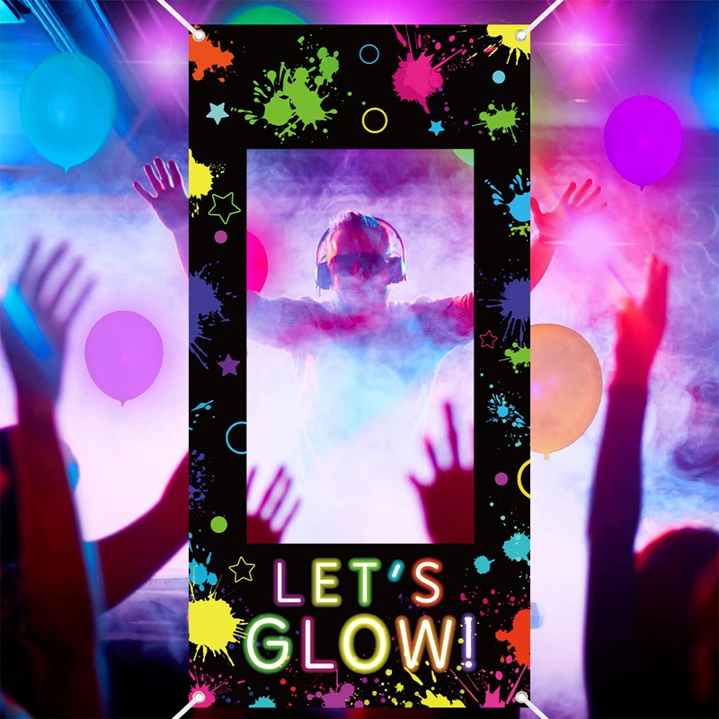 Let‘s Glow Photo Booth Frame N – Let'S Party Event Supply Bewertung und Preis