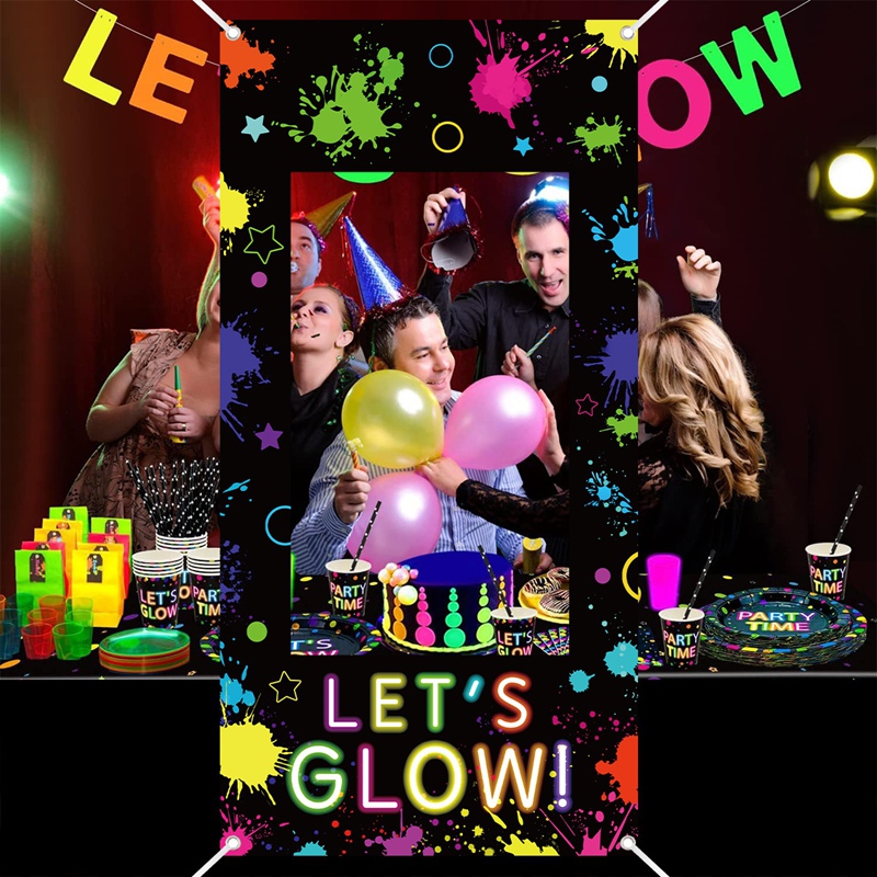 Let‘s Glow Photo Booth Frame N – Let'S Party Event Supply Bewertung und Preis