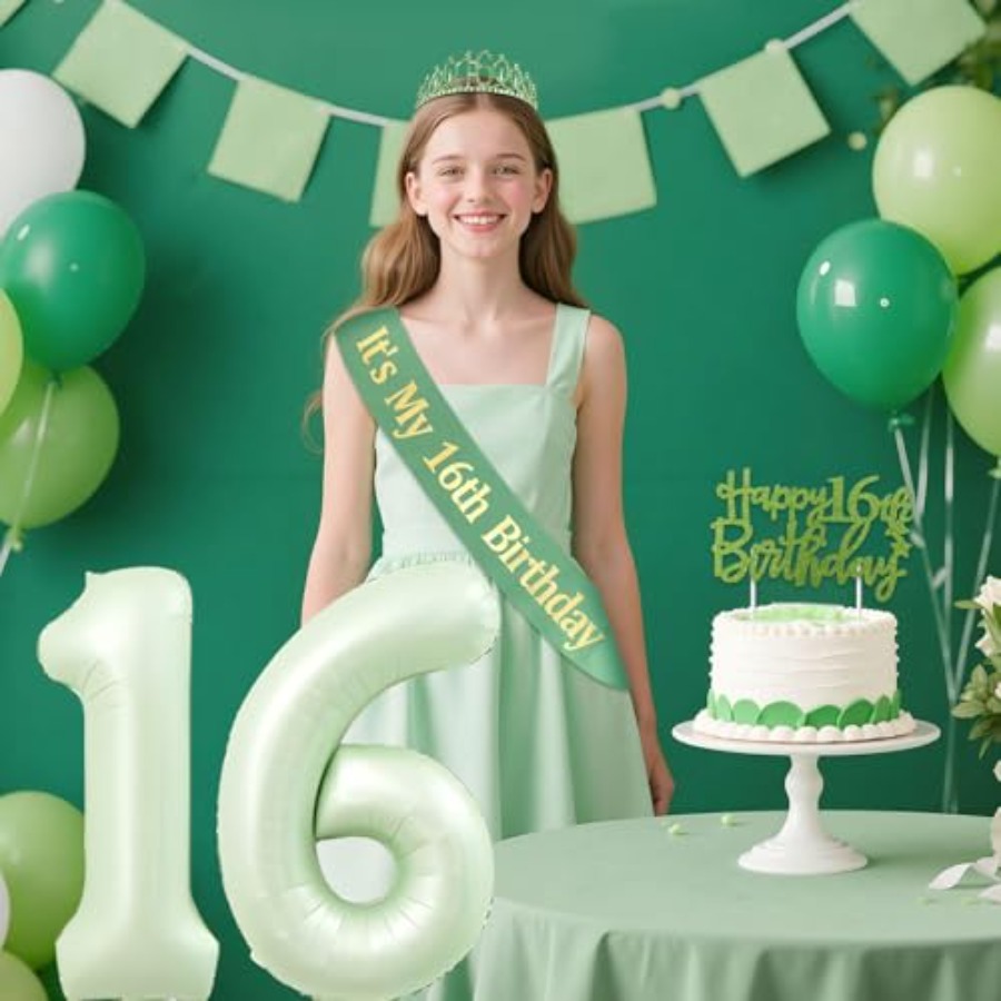 Birthday Decorations for Girls – Birthday Sash Glitter Bewertung und Preis