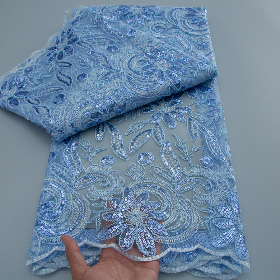 Luxury African Nigerian Tulle  – Glitter Tablecloth Bewertung und Preis