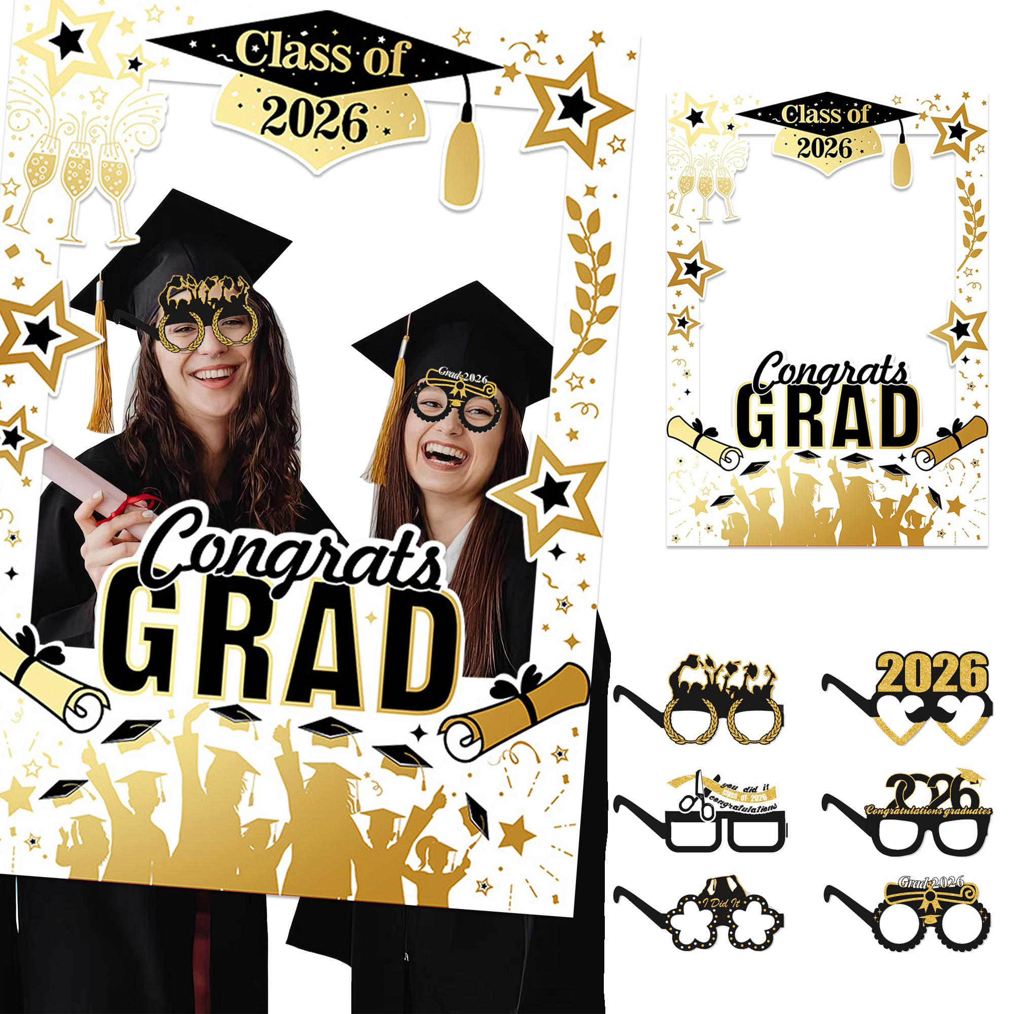 Class of 2026 Graduation Photo – Photo Booth Frame Bewertung und Preis