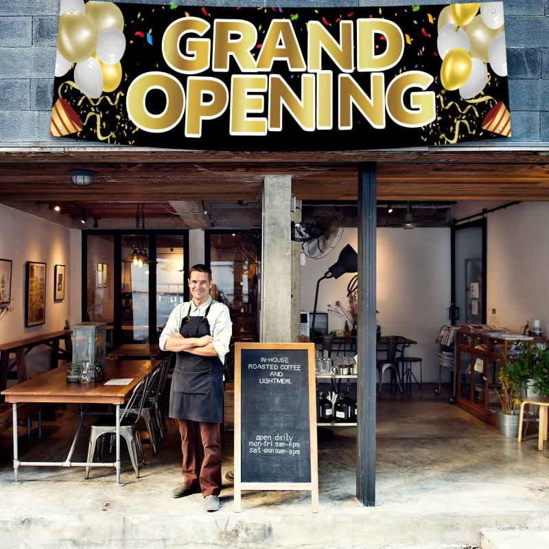 VIKAMA Grand Opening Banner, N – Party Event Supply Store Bewertung und Preis