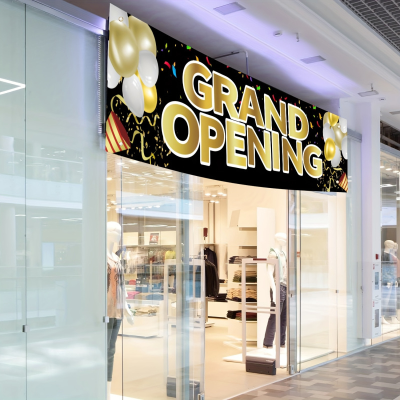 VIKAMA Grand Opening Banner, N – Party Event Supply Store Bewertung und Preis