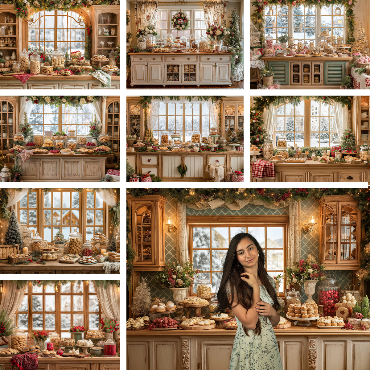 Christmas-Themed Dessert Table – Dessert Table Backdrop Bewertung und Preis