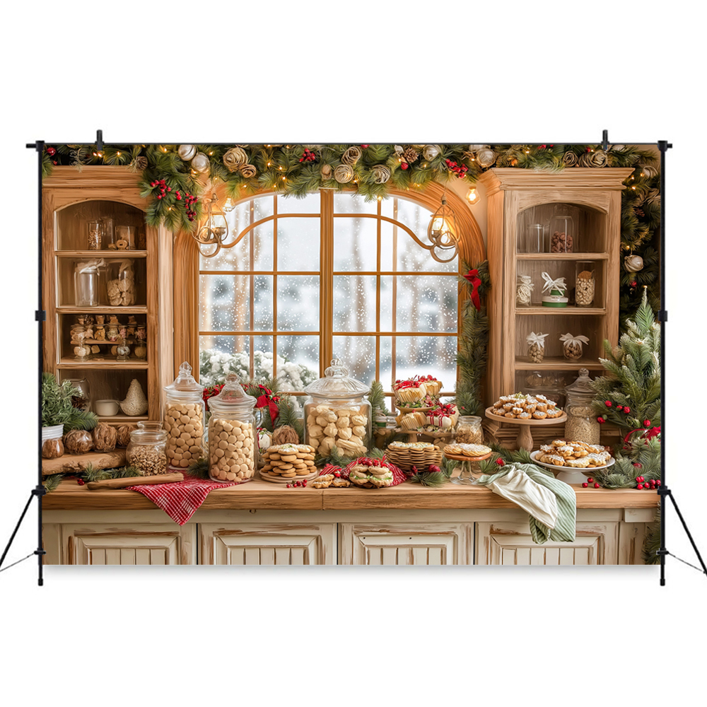 Christmas-Themed Dessert Table – Dessert Table Backdrop Bewertung und Preis