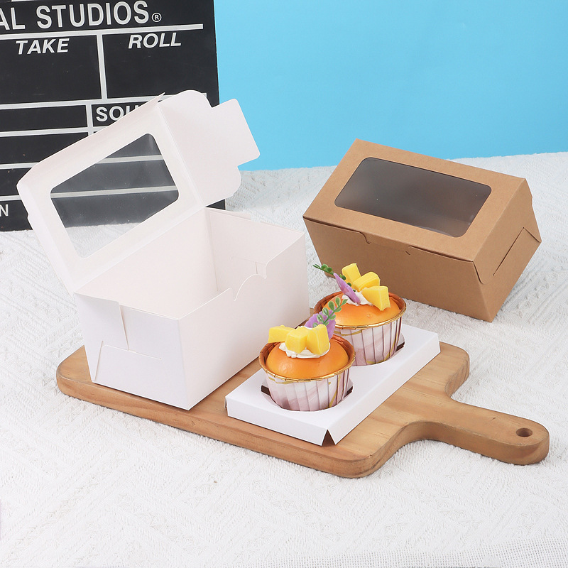 Cupcake Boxes with Clear Windo – Event Party Box Bewertung und Preis