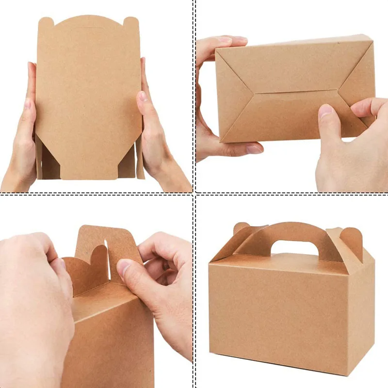 10-30pcs Gift Boxes with Handl – Event Party Box Bewertung und Preis